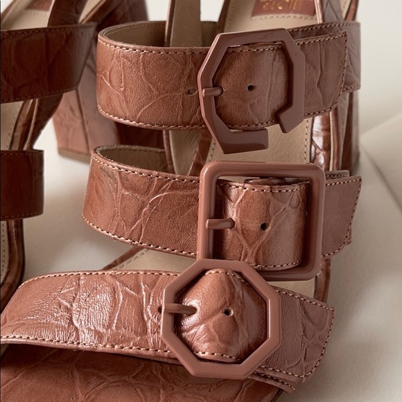 LOUIE et CIE slingback block heel sandal, sz 8.5 - Picture 3 of 14